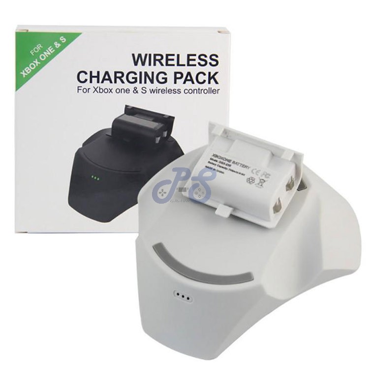 wireless charging pack for xbox one wireless controller white