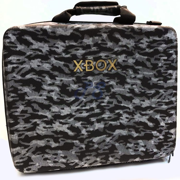 xbox one hard case grey camo