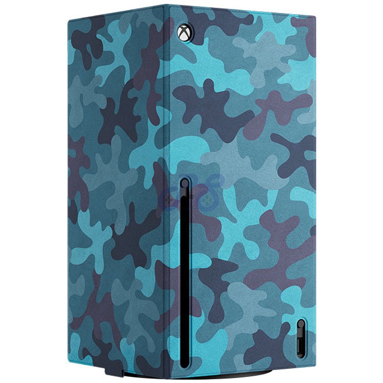 xbox series x console wrap mineral camo special edition
