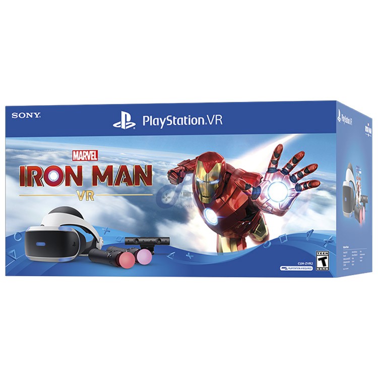 playstation vr iron man bundle zvr2