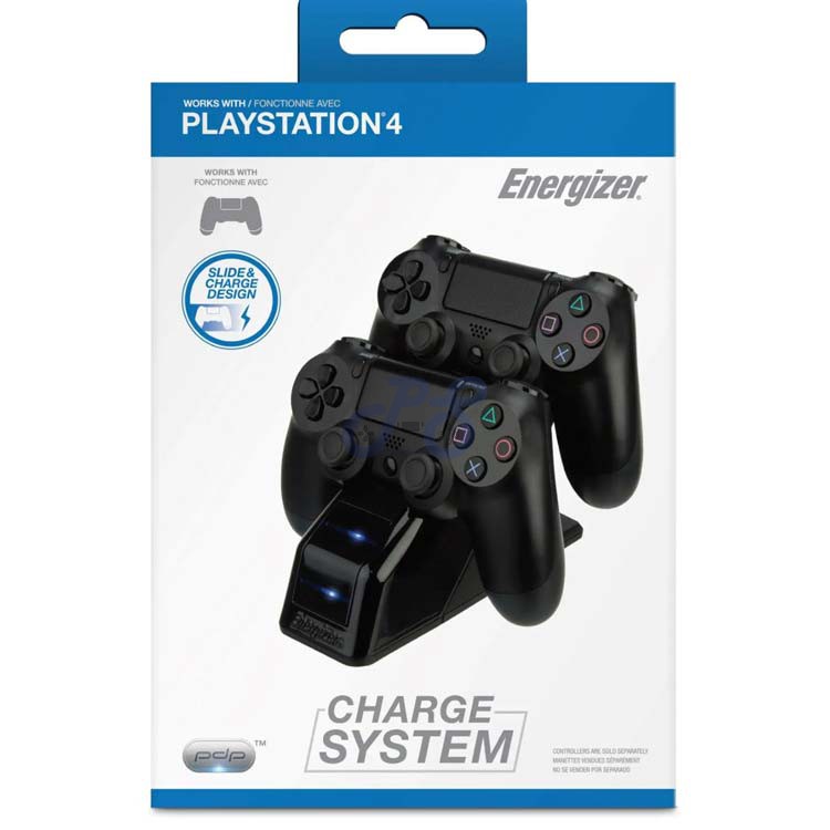 pdp energizer 2x dualshock 4 charging stand for ps4