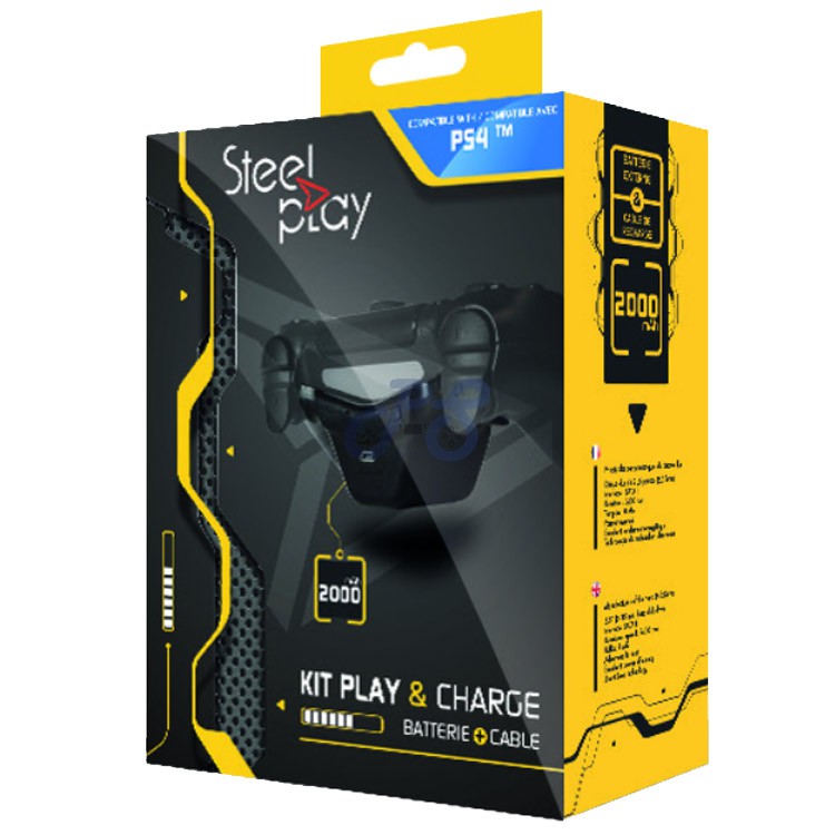 steel play play and charge kit ps4