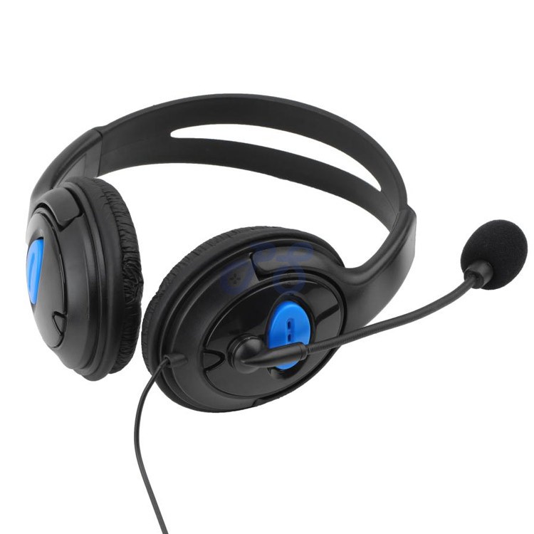 p4 890 headset for ps4 black blue