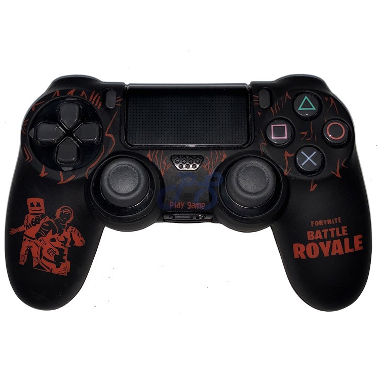 dualshock 4 cover fortnite red