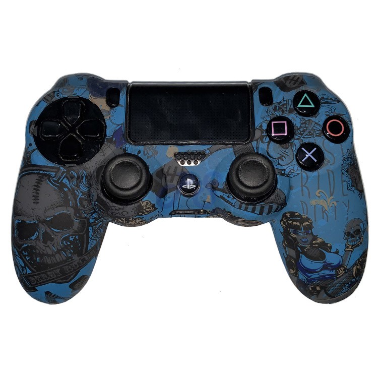 dualshock 4 cover skull code 12