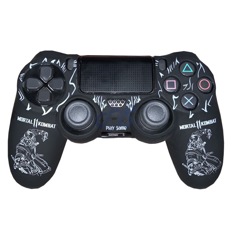 dualshock 4 cover mortal kombat white