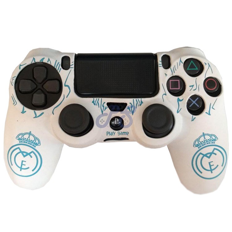 Dualshock 4 Cover Real Madrid White