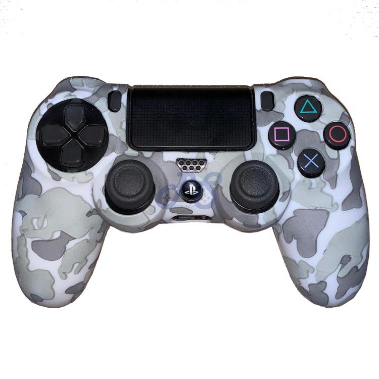 Dualshock 4 Cover Camouflage White