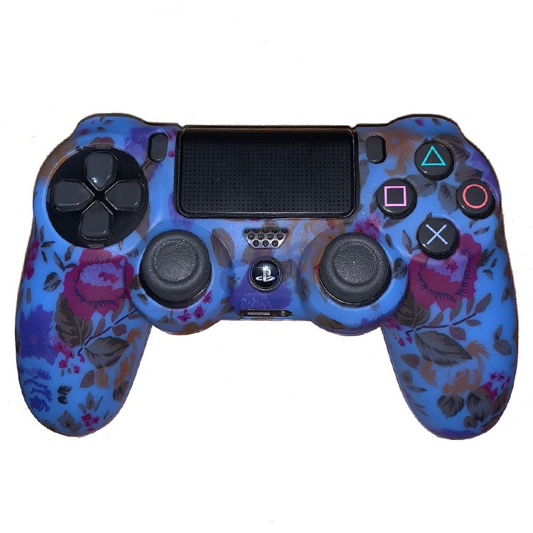 dualshock 4 cover flowers