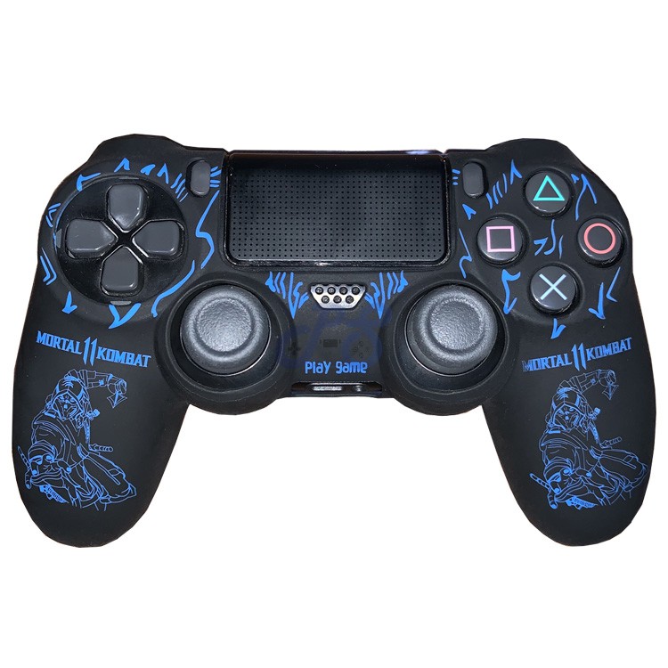 dualshock 4 cover mortal kombat blue