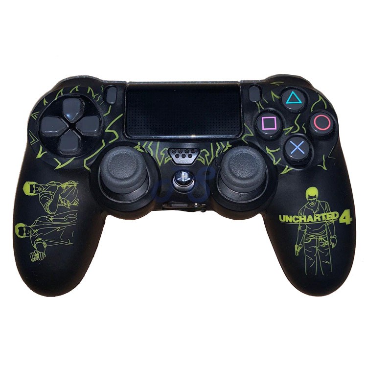 dualshock 4 cover uncharted 4 yellow