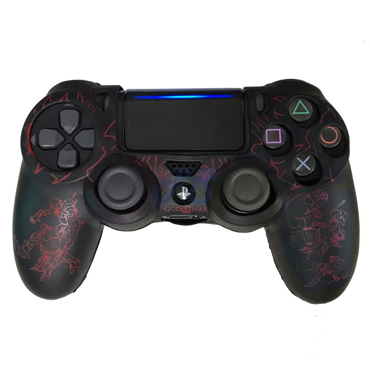 Dualshock 4 Cover God of War Red