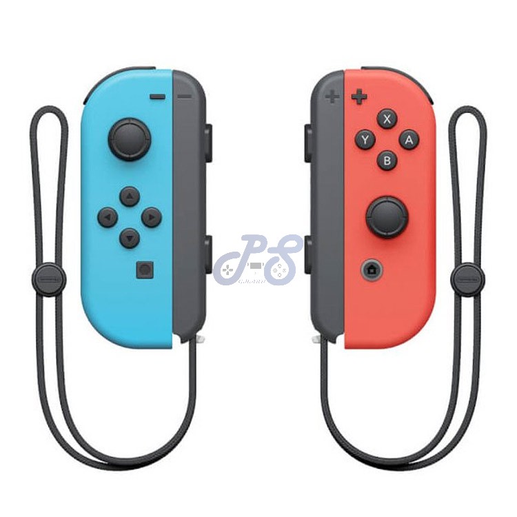 nintendo switch joy con controller pair neon red neon blue