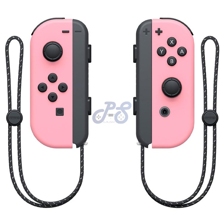 nintendo switch joycon controller pair pastel pink