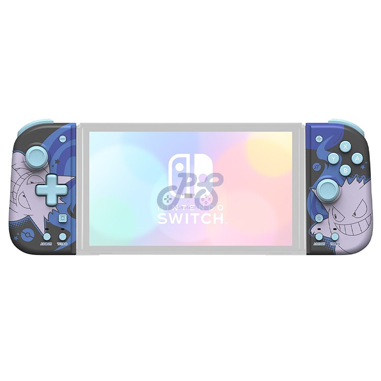 hori split pad compact for nintendo switch gengar edition