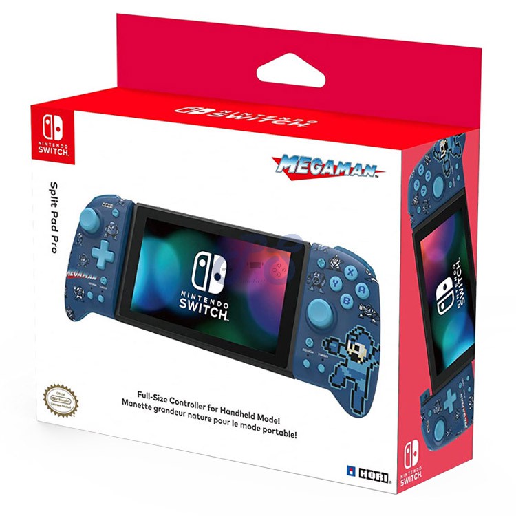 hori split pad pro for nintendo switch mega man edition