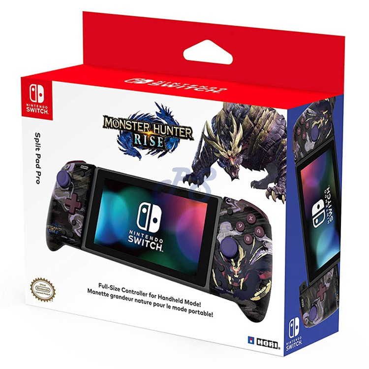 hori split pad pro for nintendo switch monster hunter rise edition