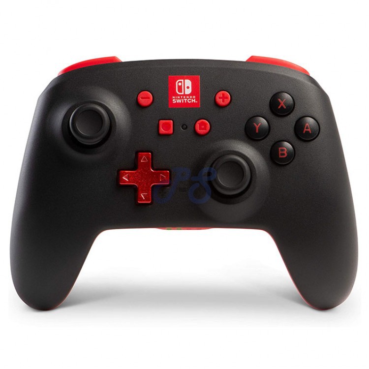 powera enhanced wireless controller nintendo switch black