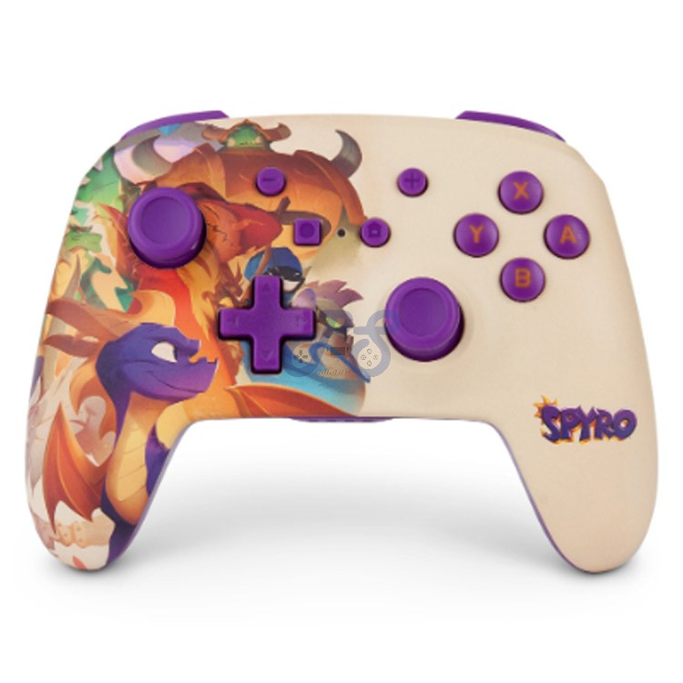 powera enhanced wireless controller nintendo switch spyro edition