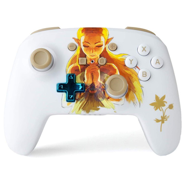 powera enhanced wireless controller nintendo switch princess zelda edition