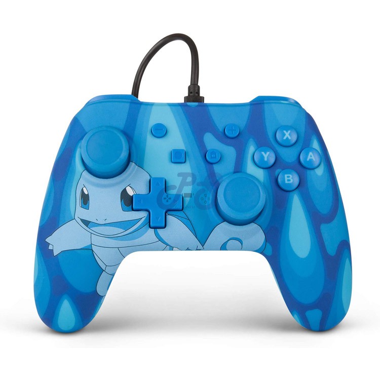 powera nintendo switch wired controller torrent squirtle edition