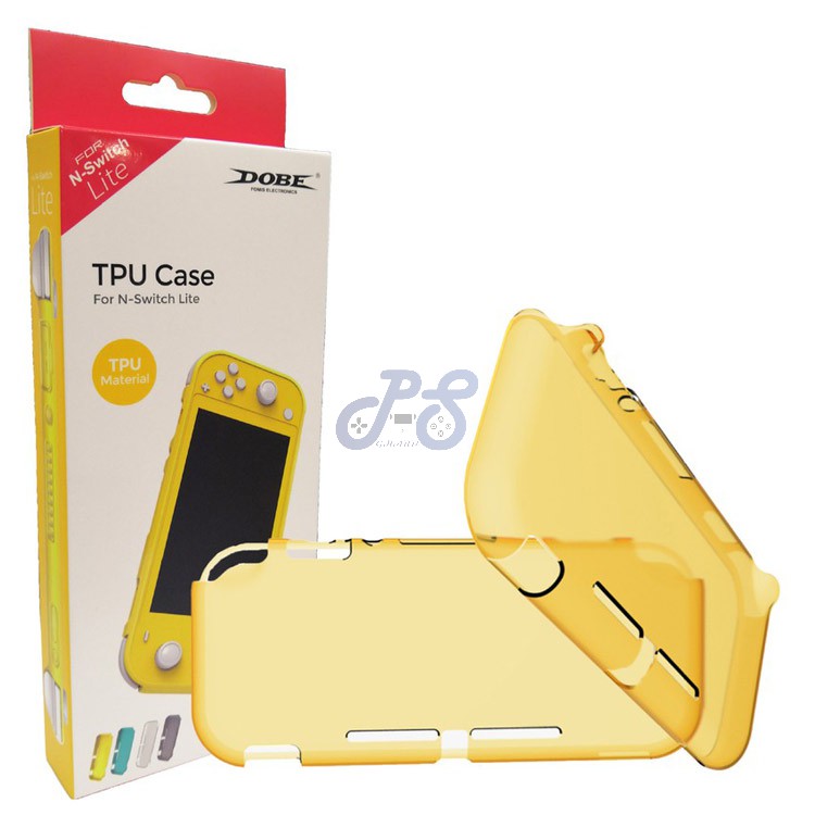 dobe tpu case for nintendo switch lite ‌yellow