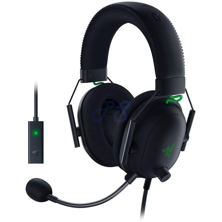 razer blackshark v2 esports gaming headset usb sound card