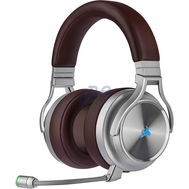 corsair virtuoso rgb wireless se gaming headset espresso
