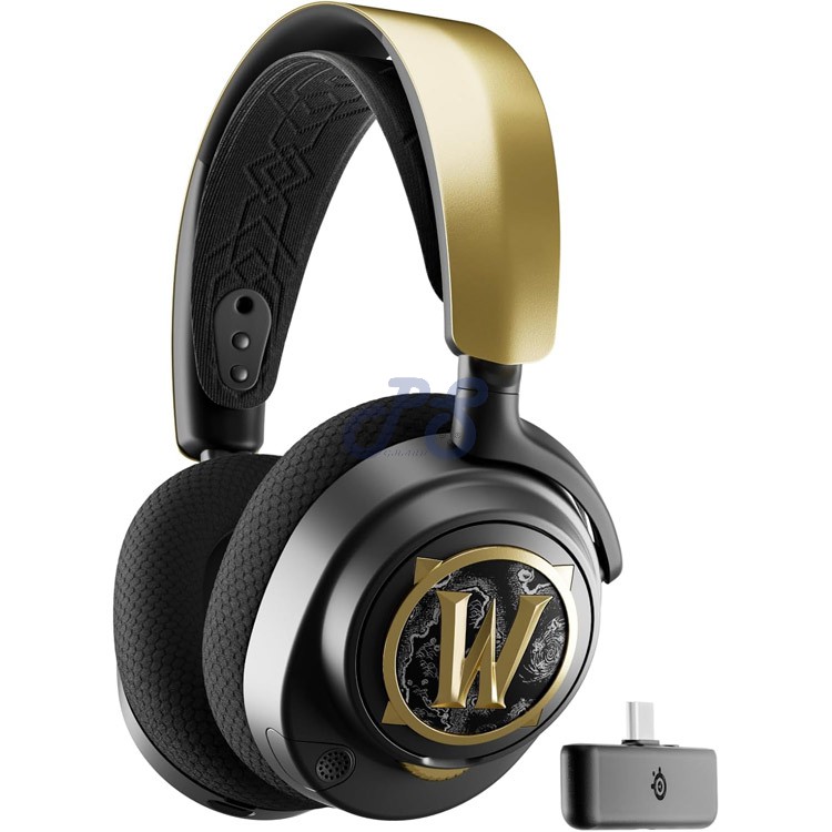 steelseries arctis nova 7 wireless gaming headset world of warcraft edition