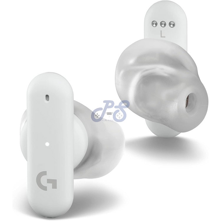 logitech g fits wireless gaming earbuds white