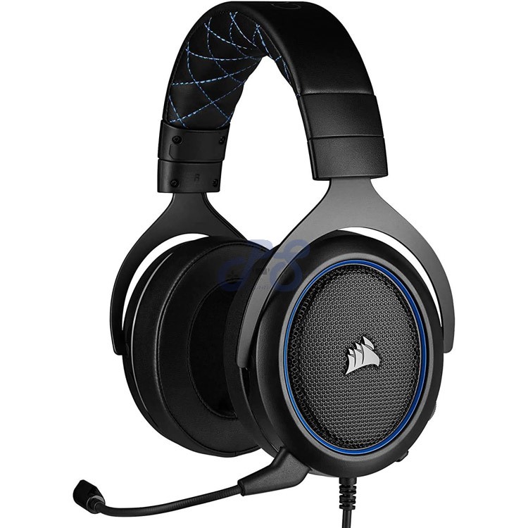 corsair hs50 pro stereo gaming headset blue