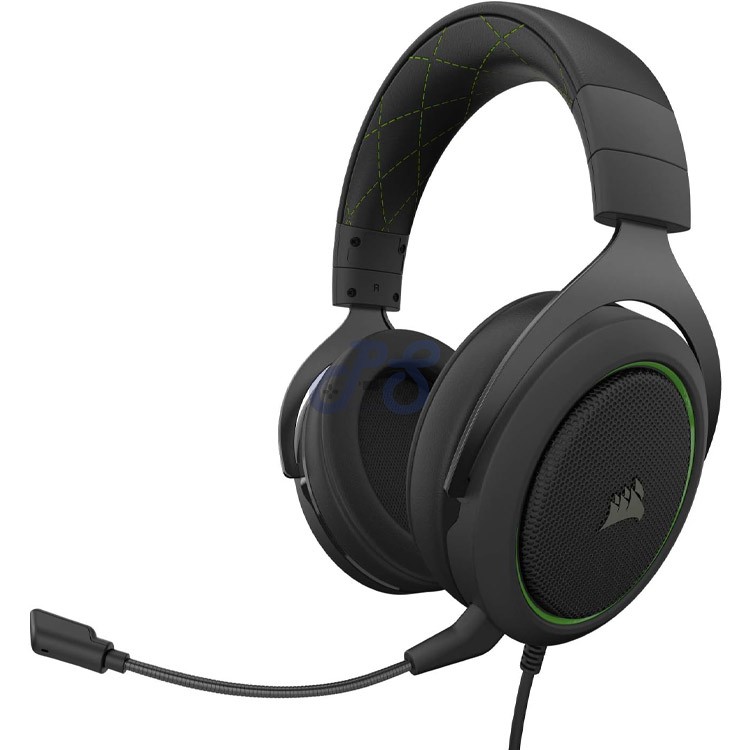corsair hs50 pro stereo gaming headset green