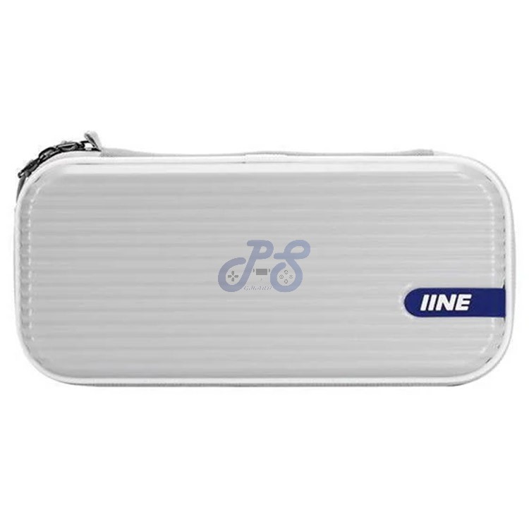 iine eva hard case for nintendo switch gray