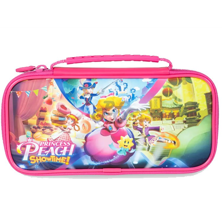 game traveler deluxe travel case for nintendo switch princess peach showtime