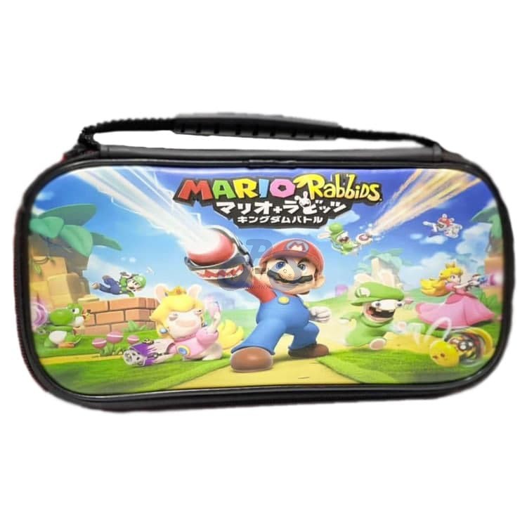nintendo switch deluxe travel case mario rabbids kingdom battle