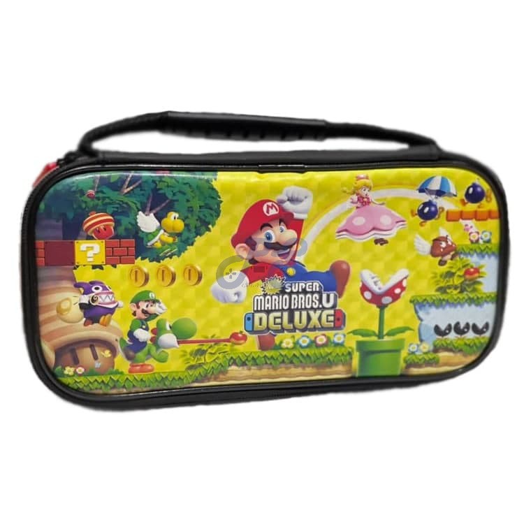 nintendo switch deluxe travel case super mario bros u deluxe