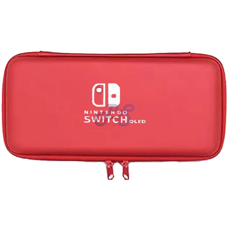 shantou wiisun carrying case for nintendo switch oled red
