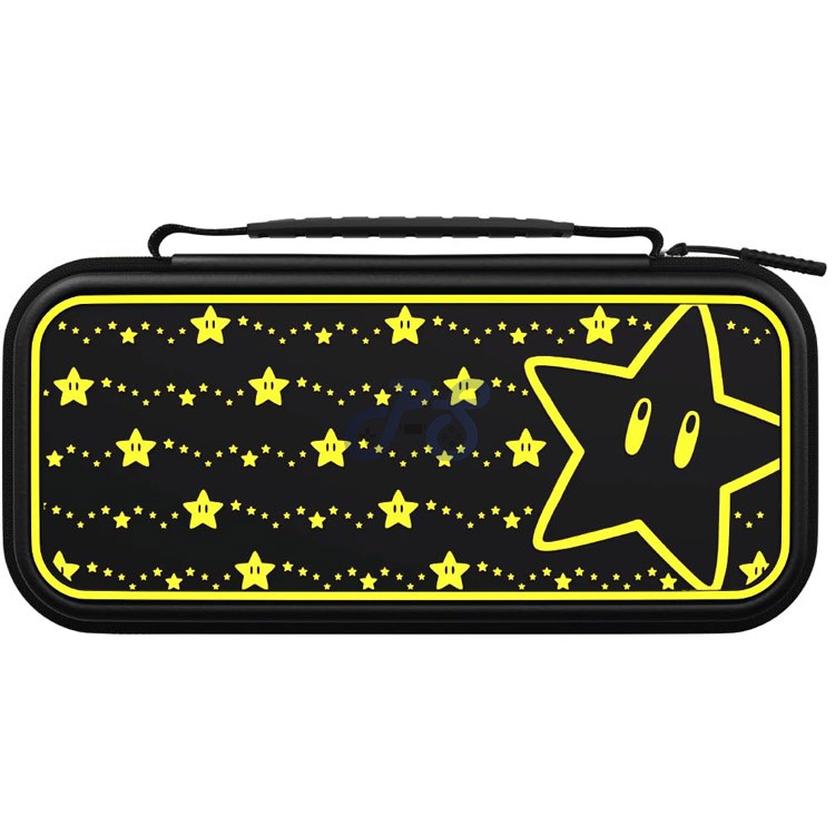 pdp travel case glow for nintendo switch super mario star