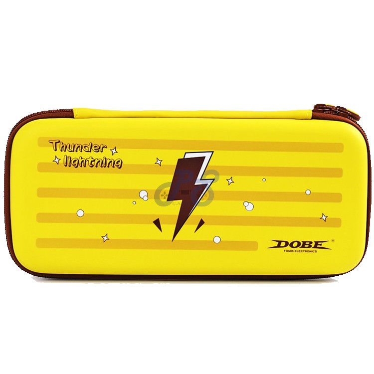 dobe storage case for nintendo switch oled pikachu yellow