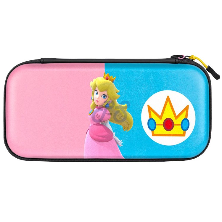 pdp slim deluxe travel case for nintendo switch peach edition