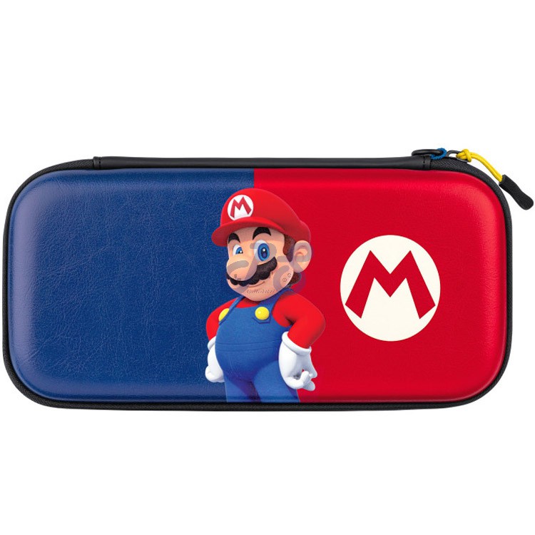 pdp slim deluxe travel case for nintendo switch super mario edition