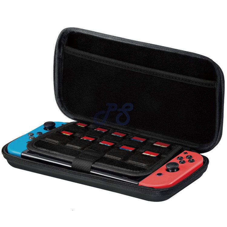 rocketfish go case for nintendo switch black
