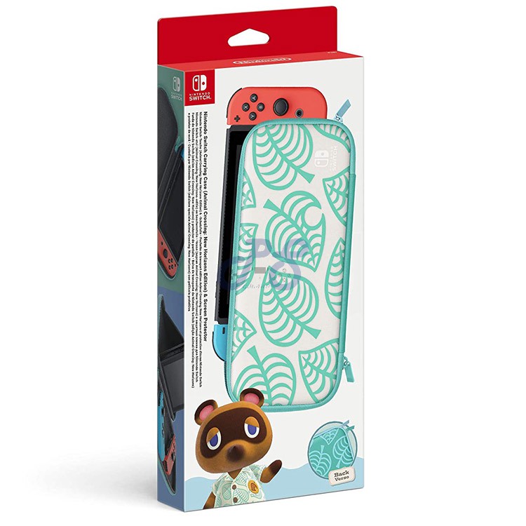 nintendo switch carrying case animal crossing new horizons aloha edition