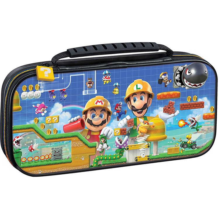 rds nintendo switch deluxe travel case mario maker 2