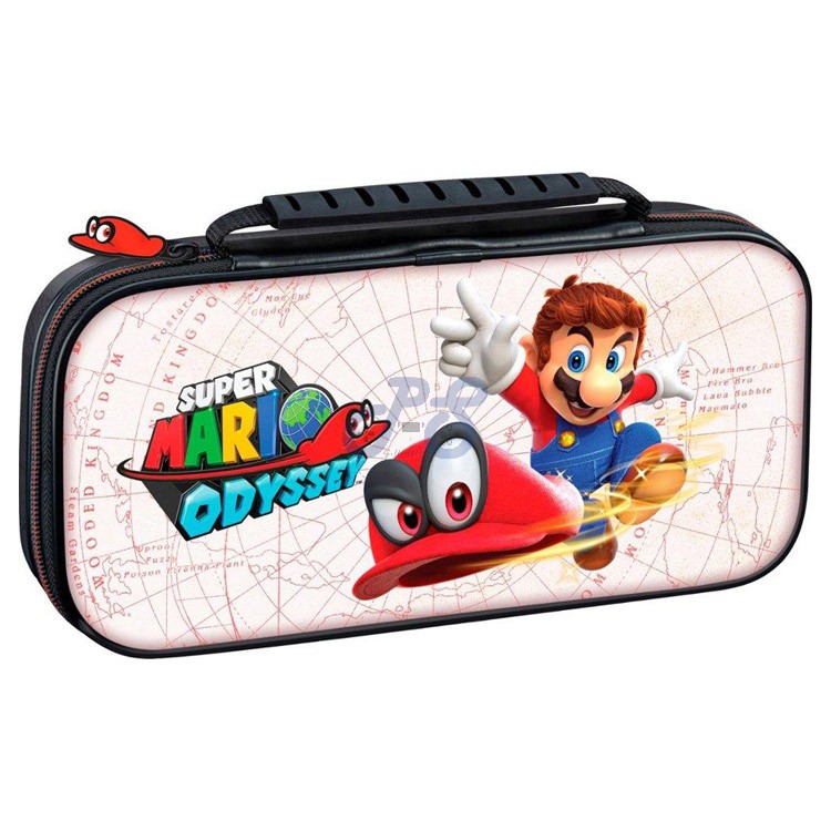 nintendo switch deluxe travel case super mario odyssey edition