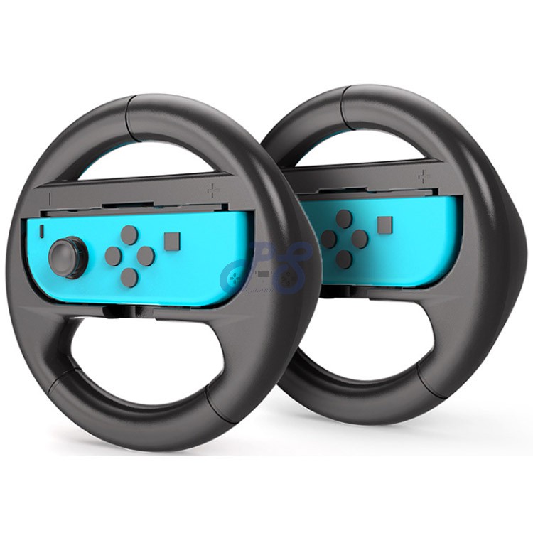 vgbus steering wheel kit for nintendo switch white x2