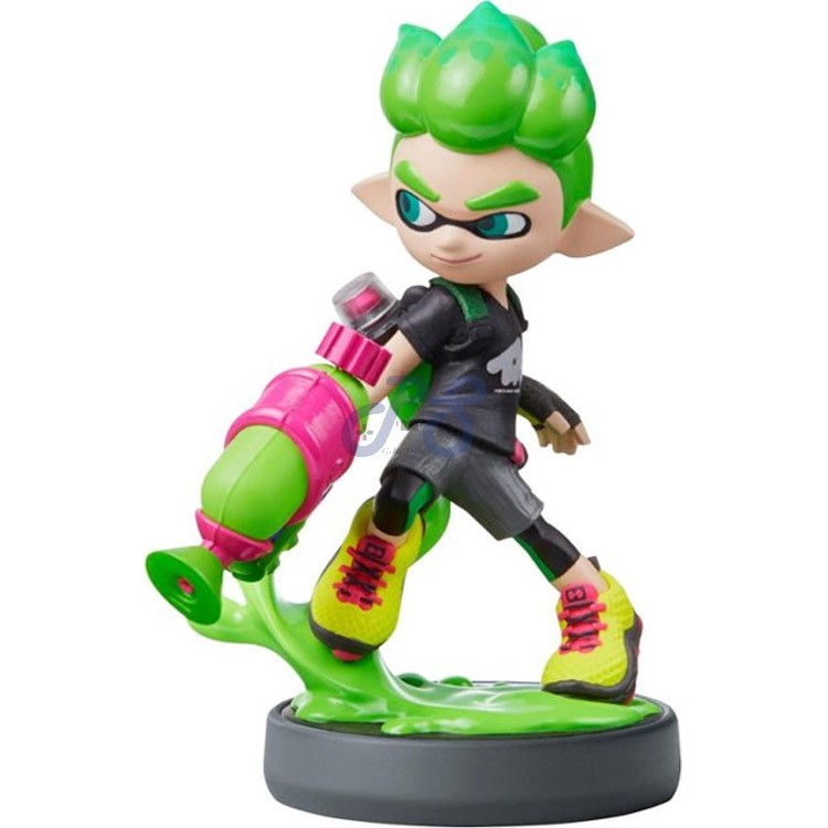 inkling boy amiibo figure for splatoon 2