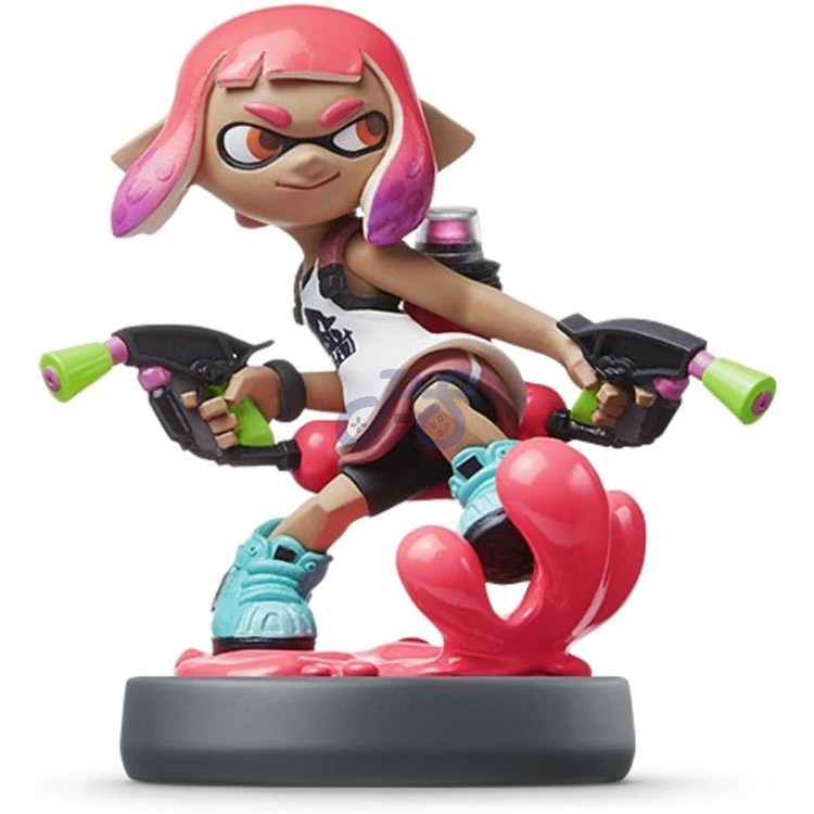 inkling girl amiibo figure for splatoon 2