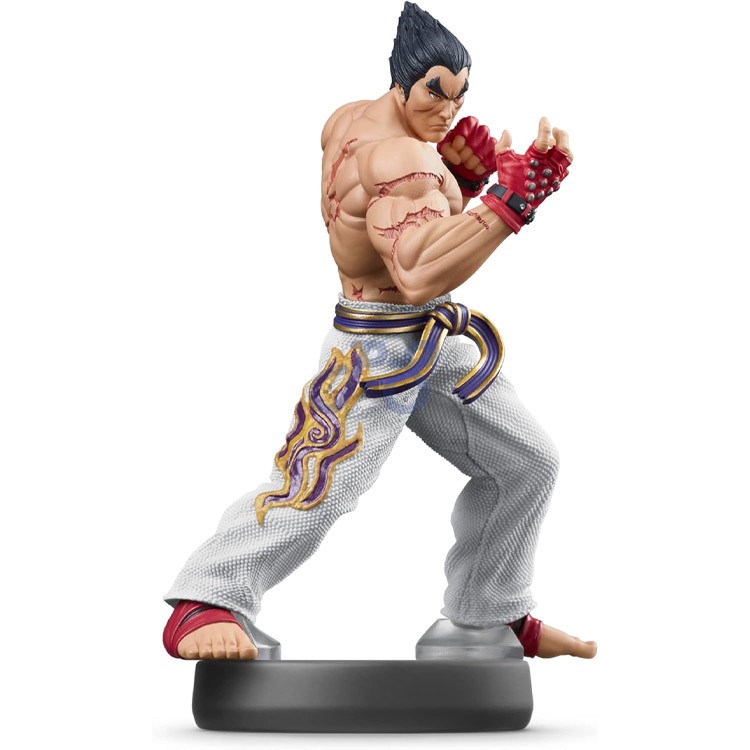 kazuya amiibo figure super smash bros collection