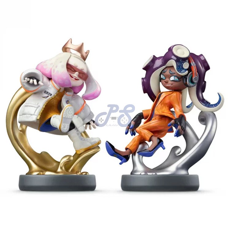 pearl amp marina double pack amiibo figure splatoon collection